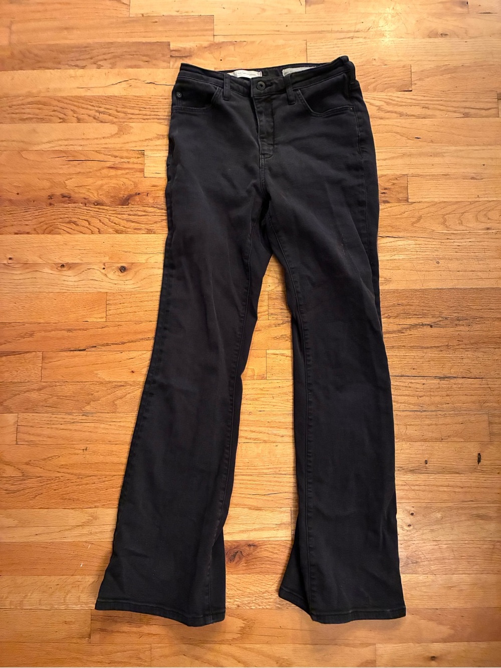 Pilcro and the Letterpress for Anthropologie Black Boot Cut Women's Jeans